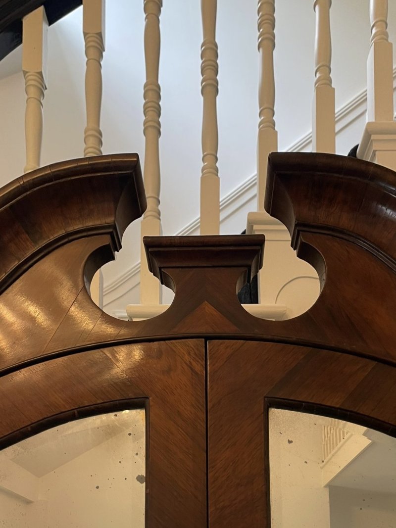 Antique 18th Century Rosewood Bureau Bookcase - Image 12